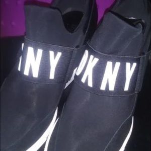 DKNY.  Wore once.  Size 9. Comfy.
